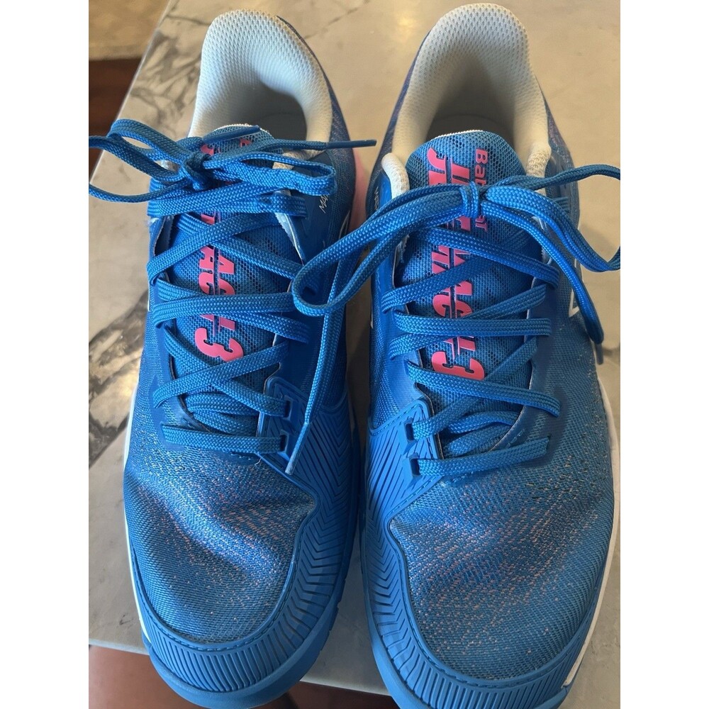 Babolat Jet Mach 3 All Court Women Tennis Shoes Blue Pink US 9 EU 40.5